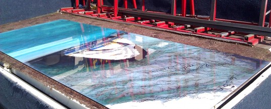 Panel szklany z wybranym motywem