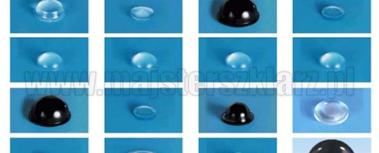 Silikonowe podkładki pod szyby