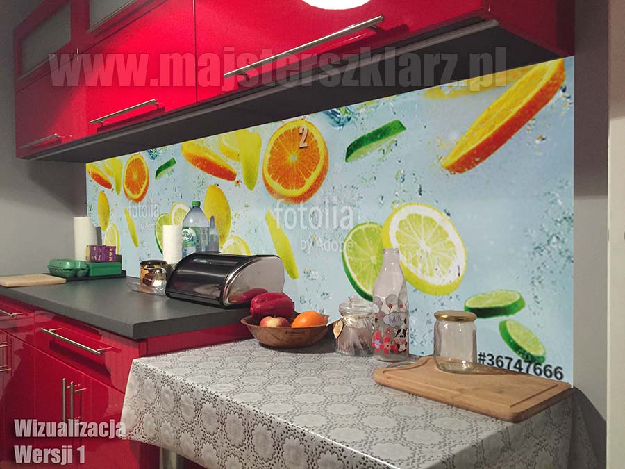 szklo malowane do kuchni