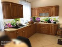 wykonczenie kuchni szklem